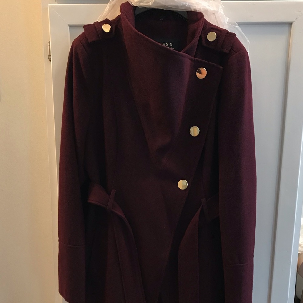 Guess Belted Wrap Coat